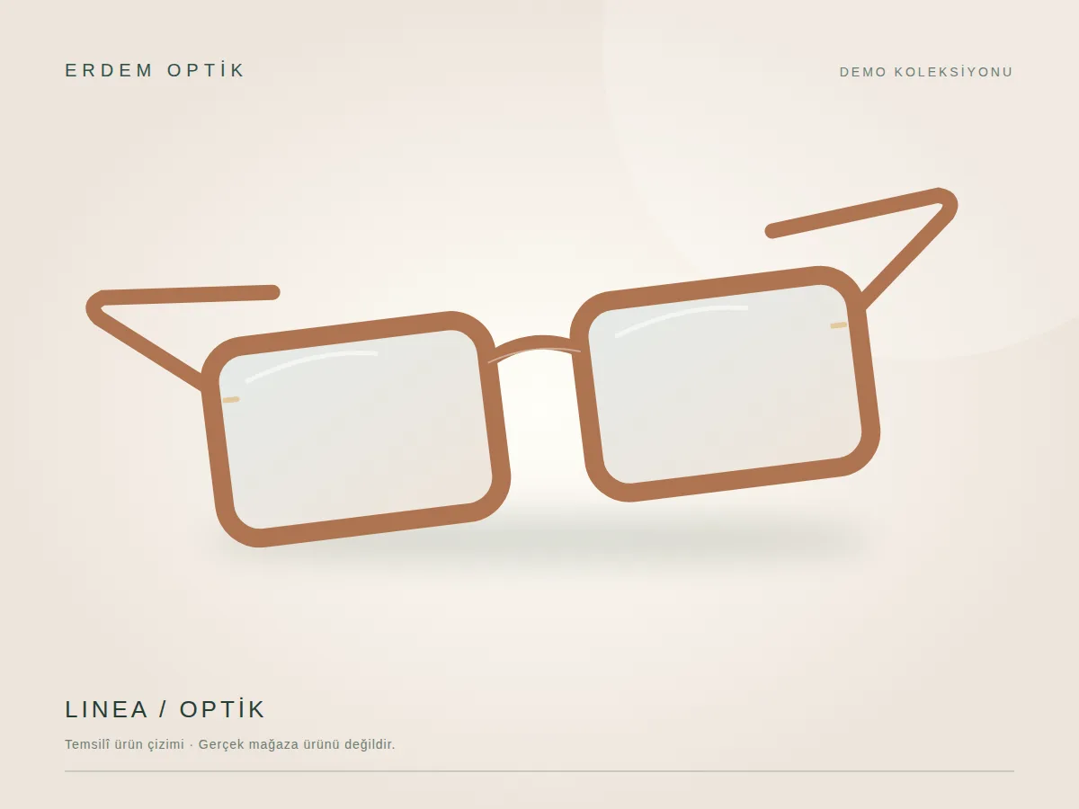 Linea İnce Optik Çerçeve ürün görseli